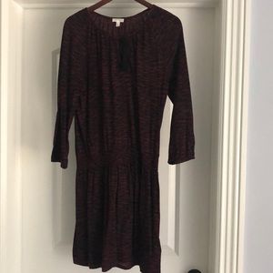 Soft Joie sz l black and red dress